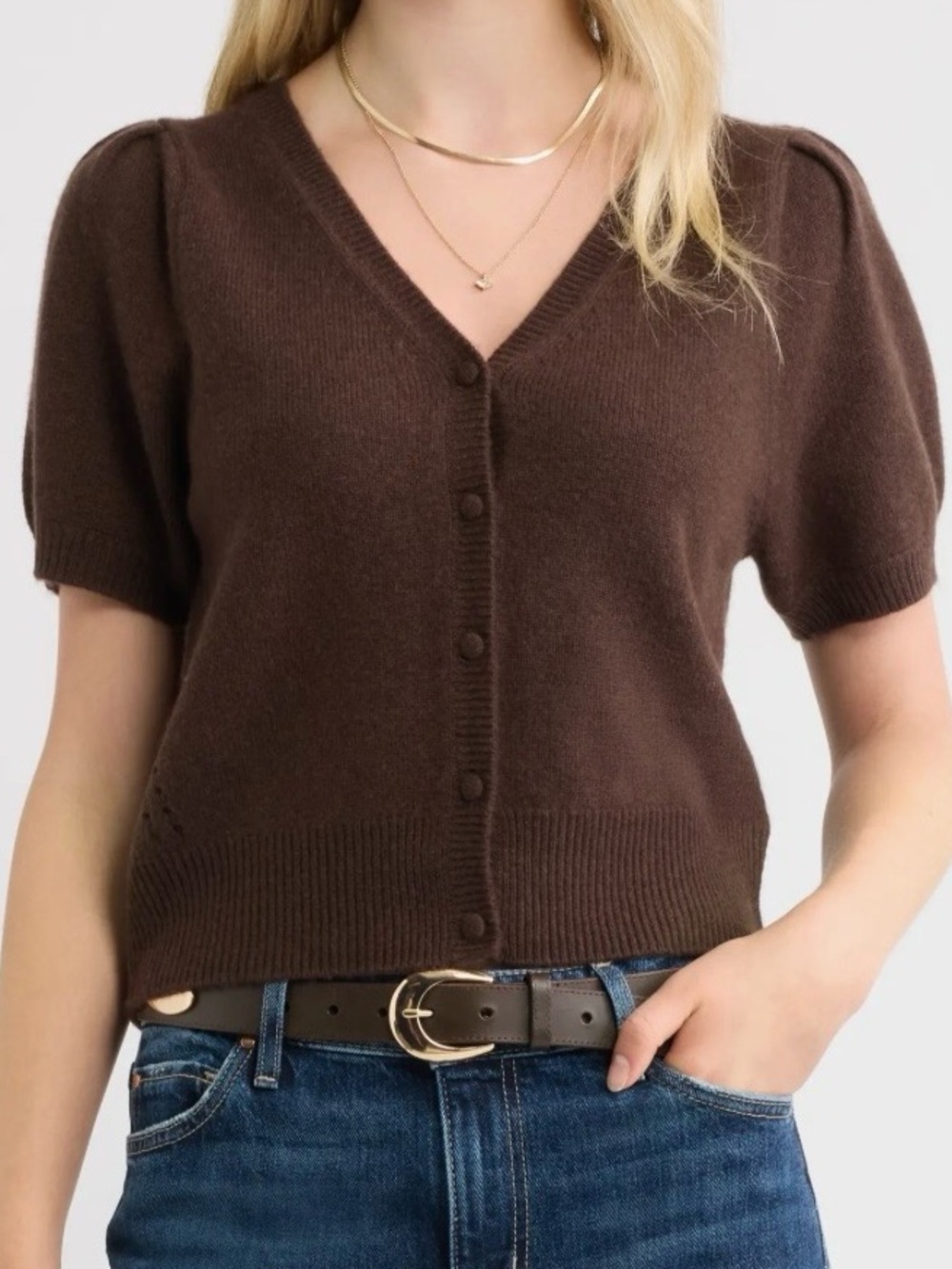 Equipment 100% Cashmere Cardigan. Size M